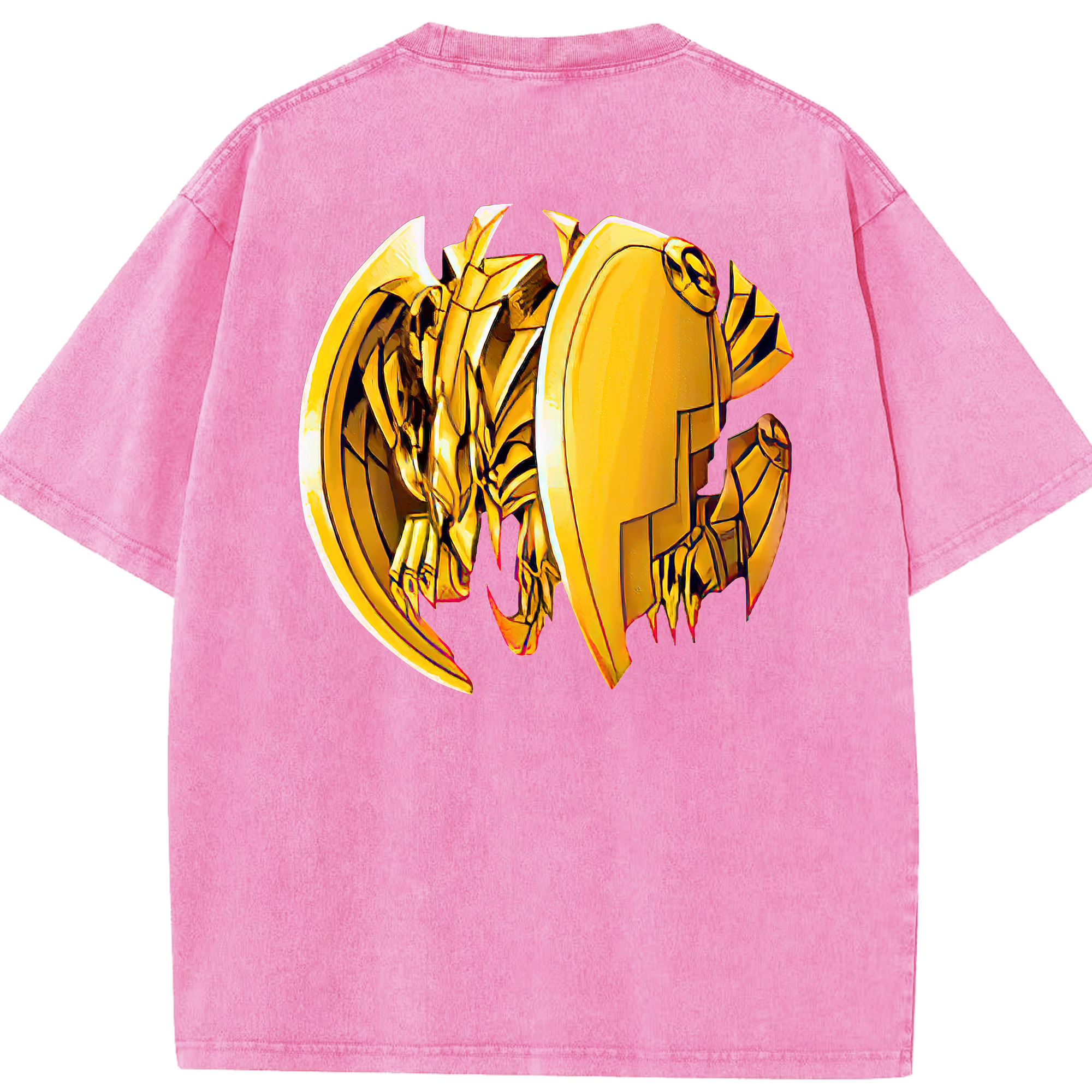 （画像用） 遊☆戯☆王 Yu-Gi-Oh! 綿100% ヴィンテージ風 半袖Tシャツ（背面プリント）
